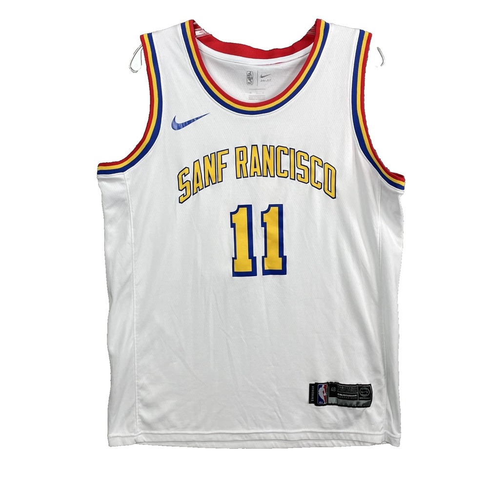 Nike NBA San Francisco Golden State Warriors Jersey Mens Large #11 Klay Thompson